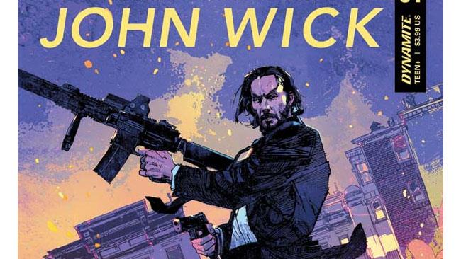 Dopo due film, arriva il fumetto di John Wick John Wick in un'immagine del nuovo fumetto