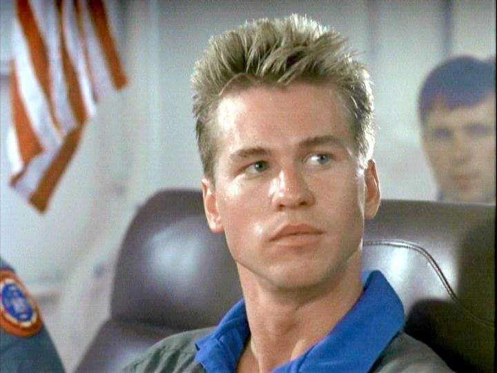 Val Kilmer nei panni di Iceman in Top Gun Top Gun, Iceman