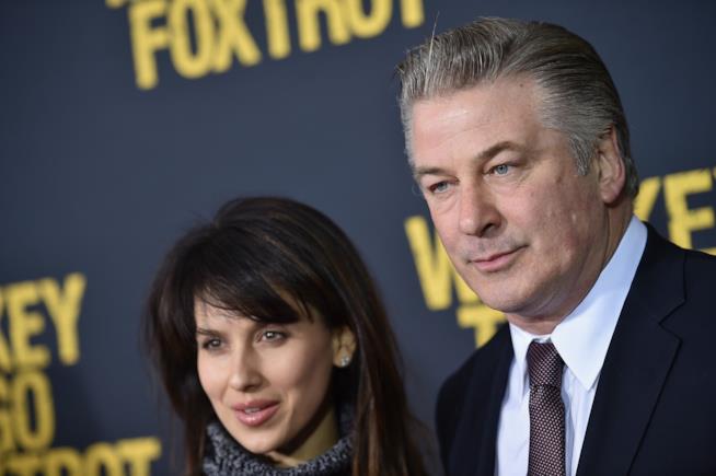 Alec Baldwin ha avuto il terzo figlio dalla compagna Hilaria Thomas Primo piano di Alec Baldwin e Hilaria Thomas