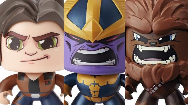 Hasbro porta in Italia i Mighty Muggs di Avengers e Star Wars Alcuni dei Mighty Muggs di Hasbro