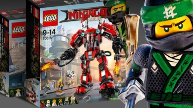 Arrivano nei negozi i set di costruzioni di LEGO Ninjago - Il Film Alcuni dei set ispirati a LEGO Ninjago - Il Film