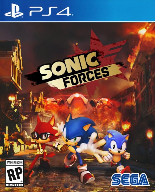 La cover di Sonic Forces Sonic Forces, una delle ultime avventure dell'eroe SEGA