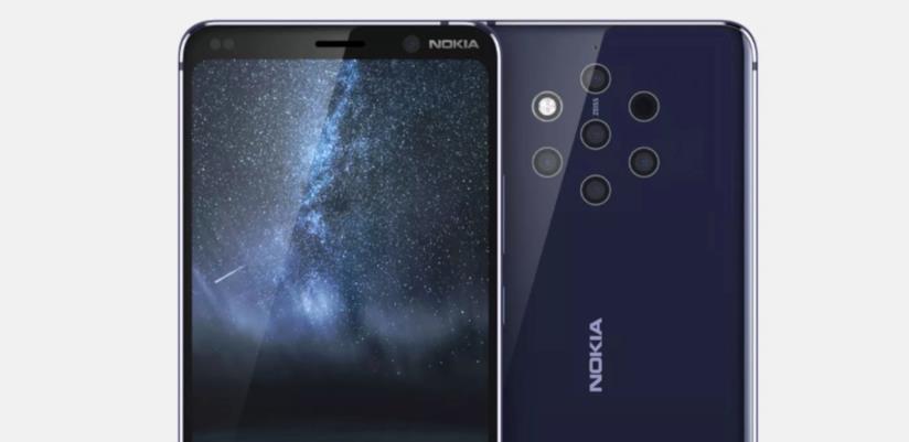 Il Nokia 9, smartphone con cinque fotocamere, è stato rivelato in anteprima da un leak Una immagine trapelata in rete mostra in anteprima il nuovo Nokia 9