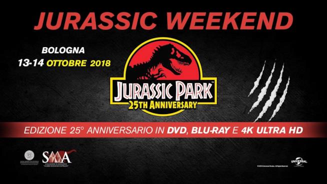 A Bologna la mostra per i 25 anni di Jurassic Park La locandina ufficiale dell'evento