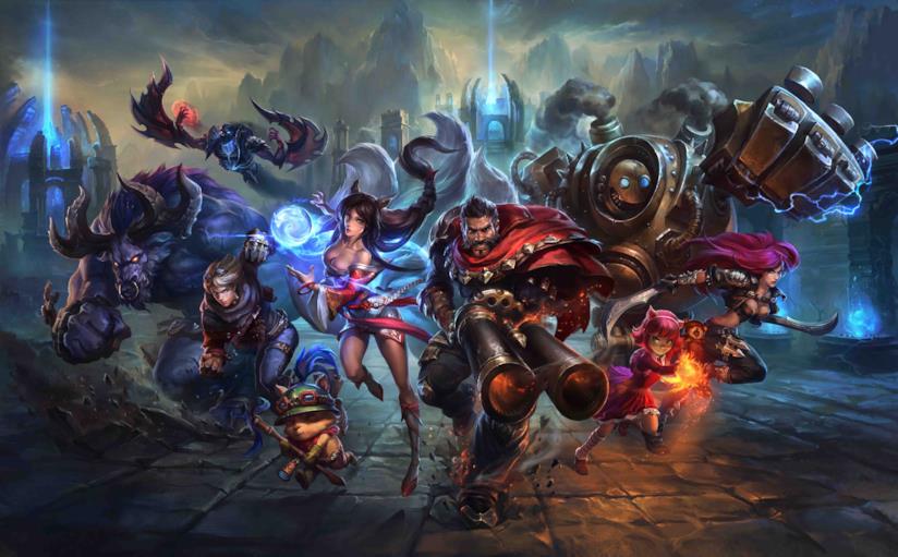 Un'immagine di League of Legends League of Legends compie dieci anni