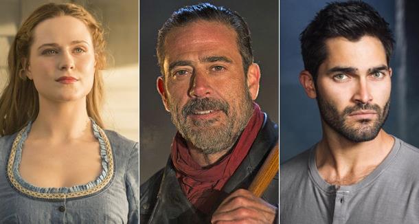 Saturn Awards 2017 - sezione TV Evan Rachel Wood, Jeffrey Dean Morgan e Tyler Hoechlin