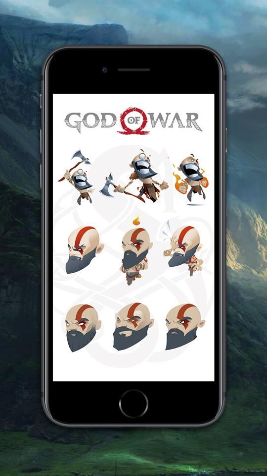 Arrivano le emoji di God of War Kratos e Atreus diventano delle emoji