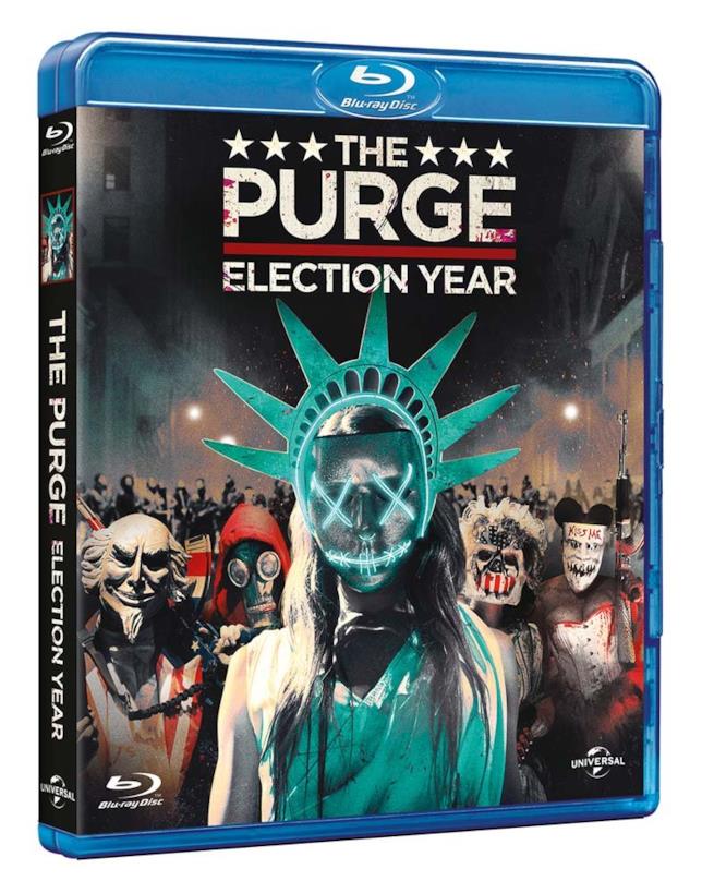 La notte del giudizio: Election Year in BRD L'edizione Blu-Ray de La notte del giudizio: Election Year