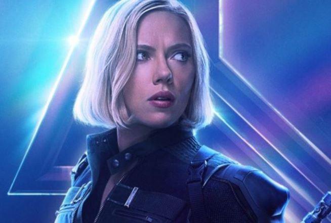 Black Widow: il film dovrebbe iniziare le riprese a fine febbraio Un primo piano di Black Widow nel poster promozionale di Avengers: Infinity War