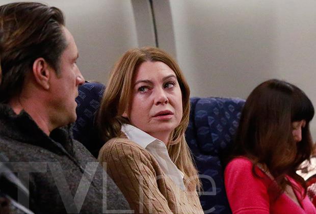 Meredith e Nathan Meredith e Nathan, scena dell'aereo