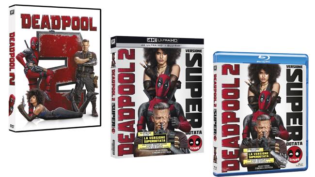 Deadpool 2: il 17 ottobre 2018 arriva la versione superdotata Deadpool 2 Home Video