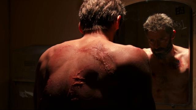 Hugh Jackman Una scena di Logan
