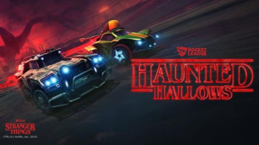 Rocket League e Stranger Things si incontrano per festeggiare Halloween Haunted Hallows è il nuovo evento di Rocket League per Halloween