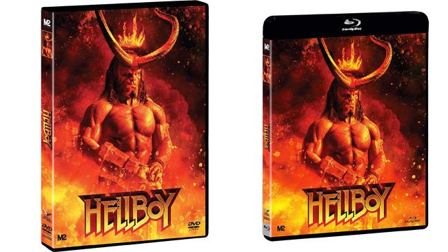 Hellboy - il fim in formato DVD e Blu-ray Hellboy - il film nei formati Home Video DVD e Blu-ray
