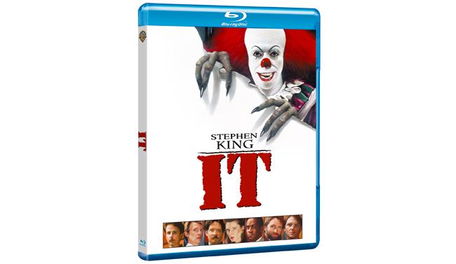 IT, la miniserie TV in Blu-ray Packshot del Blu-ray della mini-serie IT
