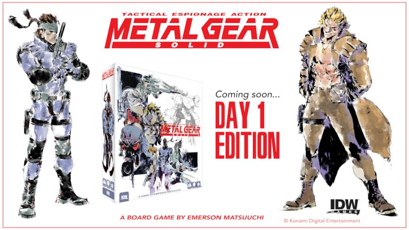 Metal Gear Solid diventa un board games: tutti i dettagli ufficiali Un'immagine promozionale del gioco da tavolo di Metal Gear Solid