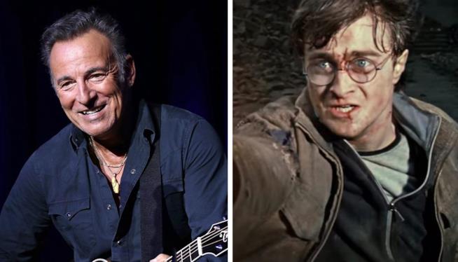 La canzone scritta da Bruce Springsteen non è mai stata usata per Harry Potter Bruce Springsteen e un giovane Harry Potter