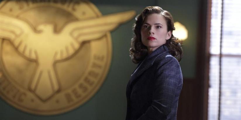 Hayley Atwell potrebbe riprendere il ruolo di Peggy Carter nell'ultima stagione di Agents of S.H.I.E.L.D. L'attrice Hayley Atwell nei panni di Peggy Carter