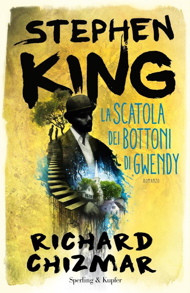 La cover del nuovo romanzo di Stephen King La copertina del libro La scatola dei bottoni di Gwendy