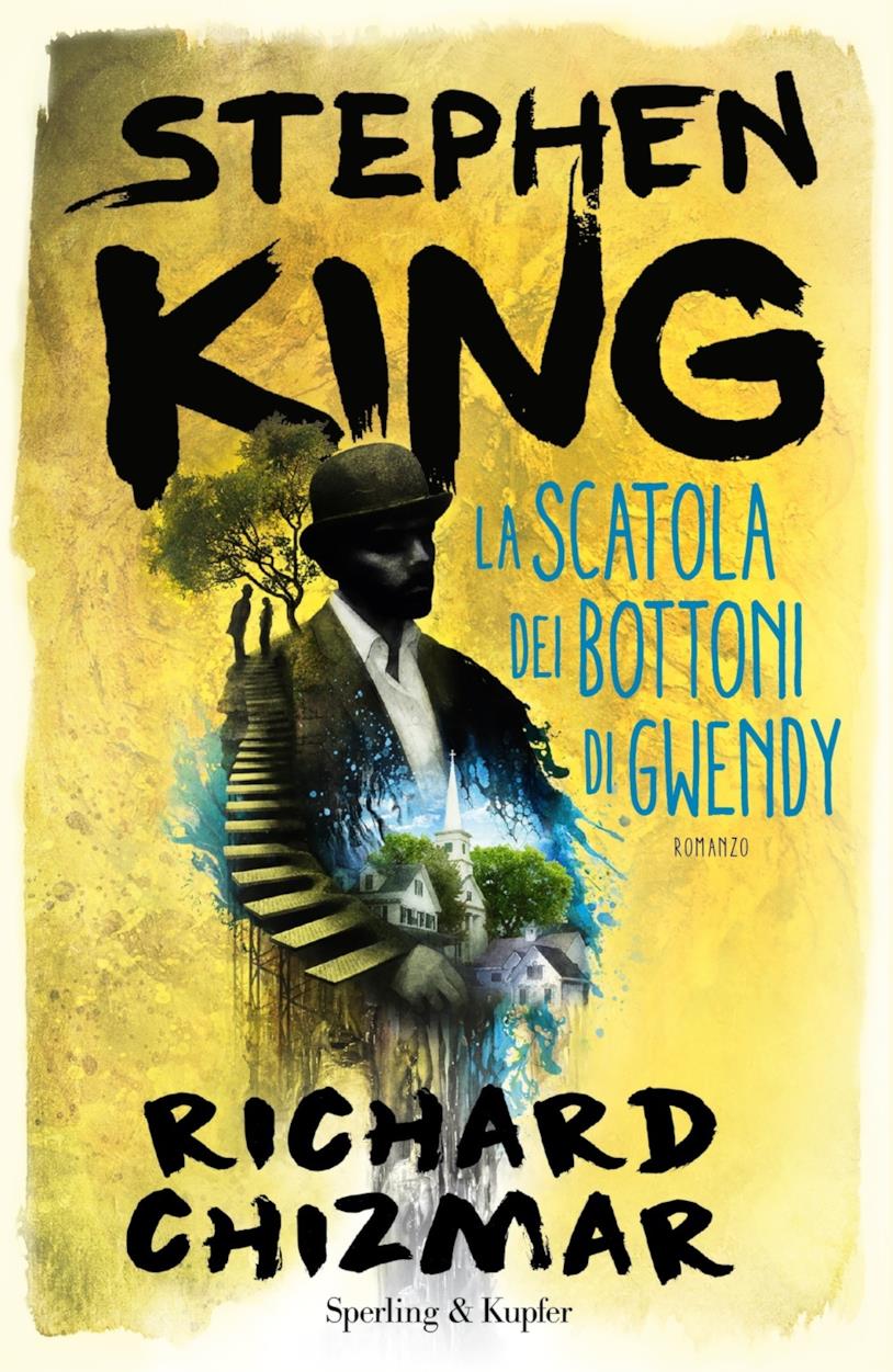 La cover del nuovo romanzo di Stephen King La copertina del libro La scatola dei bottoni di Gwendy