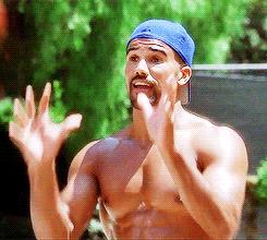 Shemar Moore adora fare sport