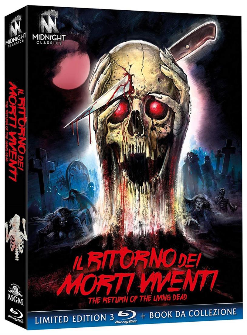 Il Ritorno Dei Morti Viventi - Midnight Classics Limited Edition La cover dell'edizione speciale de Il Ritorno Dei Morti Viventi