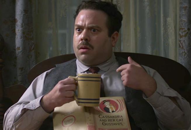 Animali fantastici e dove trovarli, Dan Fogler con Eddie Redmayne Animali fantastici e dove trovarli, Dan Fogler con Eddie Redmayne