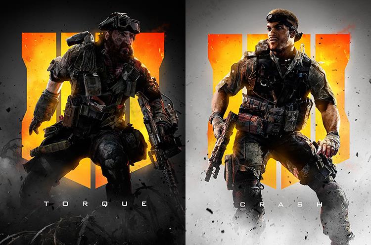 Torque e Crash, i due nuovi specialisti di Black Ops 4 Immagini promozionali di Torque e Crash per Call Of Duty Black Ops 4