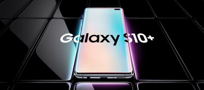 Evento Unpacked 2019 di Samsung ricchissimo di novità: S10 e Galaxy Fold i principali protagonisti Immagine promozionale del Samsung Galaxy S10 Plus