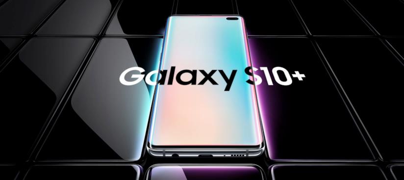Evento Unpacked 2019 di Samsung ricchissimo di novità: S10 e Galaxy Fold i principali protagonisti Immagine promozionale del Samsung Galaxy S10 Plus