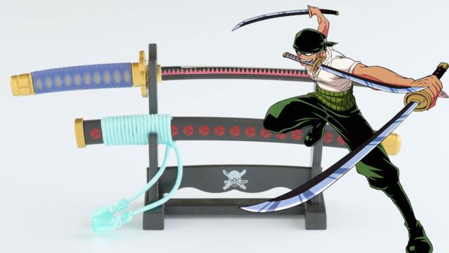 One Piece: le spade di Zoro diventano dei tagliacarte One Piece Zoro