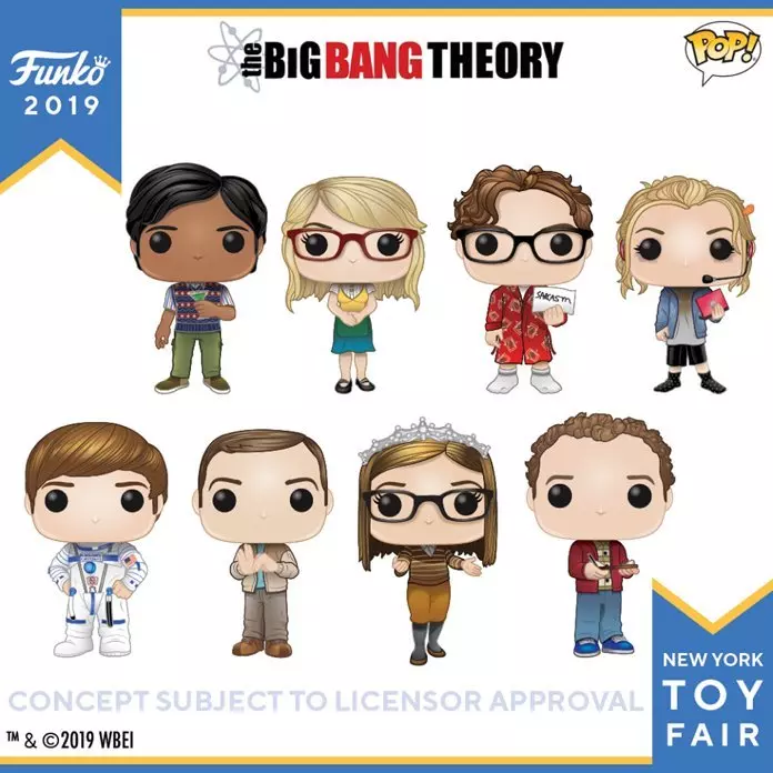 The Big Bang Theory Funko Pop! I nuovi 8 Funko Pop! dalla Toy Fair di New York