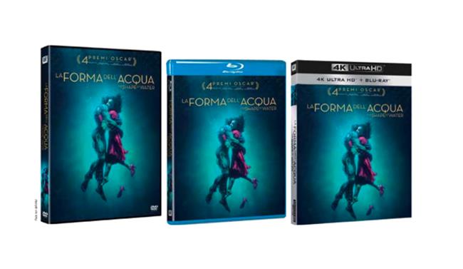 La Forma dell’Acqua in Home Video Packshot de La Forma dell’Acqua in Home Video