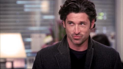 Derek Shepherd senza barba. Un affascinante Derek Shepherd sbarbato.