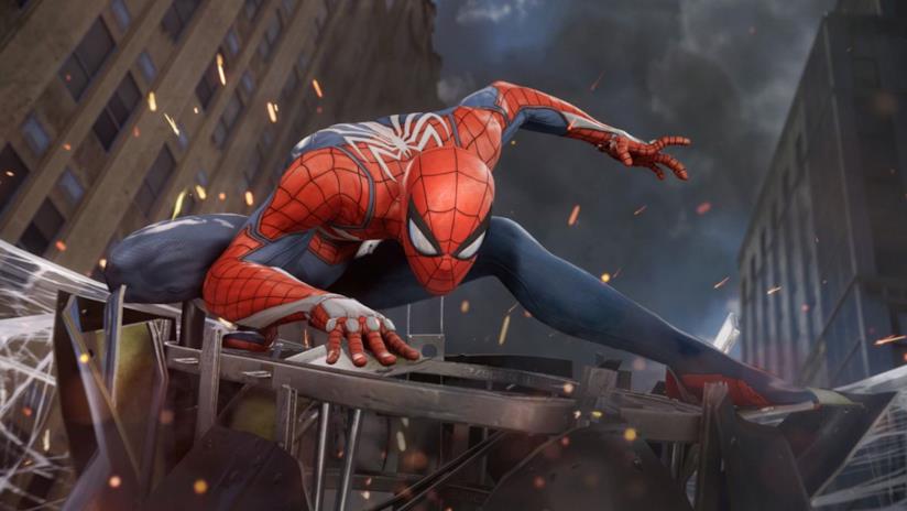 Spider-Man record 547 cosplayer insieme Spider-Man videogioco PS4