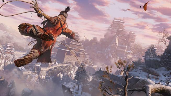 Sekiro: Shadows Die Twice Il protagonista di Sekiro in azione