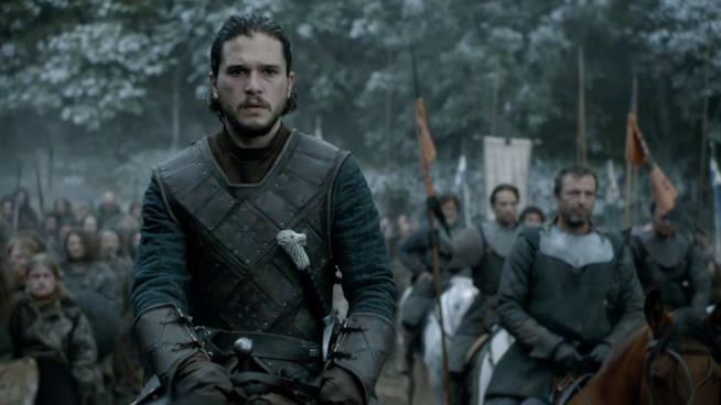 Kit Harington è l'attore che ha pianto di più sul set di di Game of Thrones 8 Kit Harington è Jon Snow in Game of Thrones 6x09 La battaglia dei Bastardi