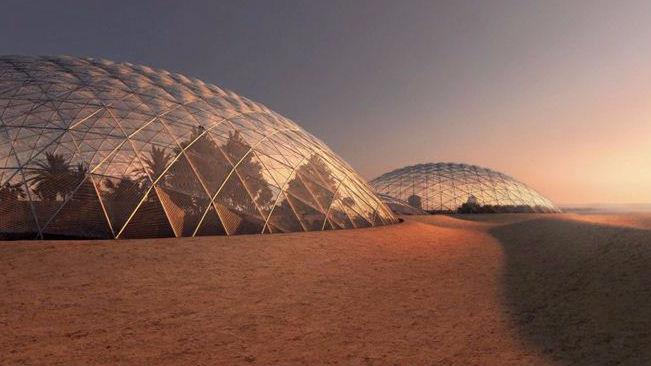 La città che simula la vita su Marte verrà costruita negli Emirati Arabi Marte a Dubai
