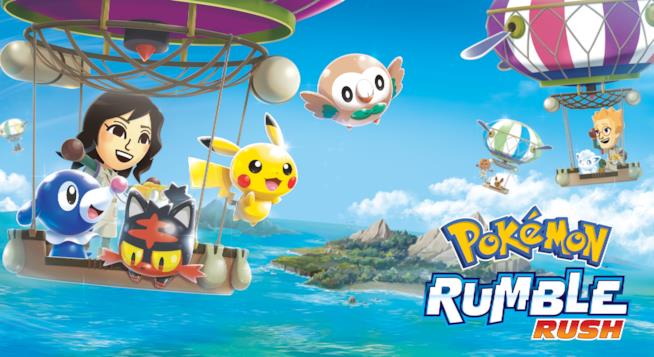 Pokémon Rumble Rush, a sorpresa un nuovo gioco del franchise per iOS e Android Immagine promozionale di Pokémon Rumble Rush