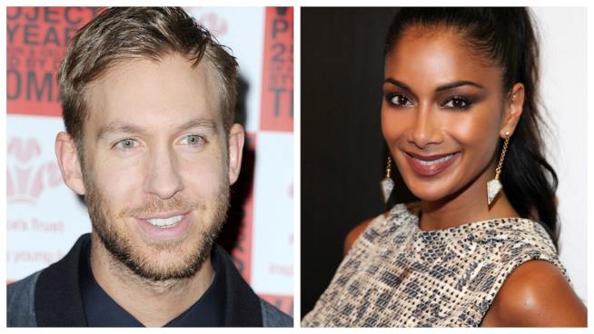 Calvin Harris ha una cotta per Nicole Scherzinger Primo piano di Calvin Harris e Nicole Scherzinger