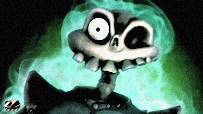 MediEvil, Sony annuncia il remake per PlayStation 4 Un primo piano di Sir Daniel Fortesque