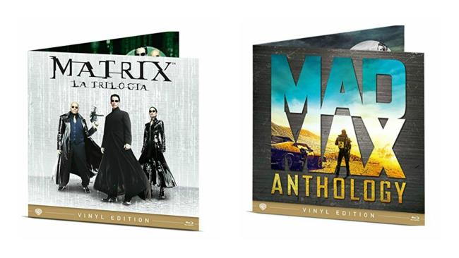 Vinyl Edition, le grandi saghe del cinema proposte come fossero vinili Le Vinyl Edition di Matrix e Mad Max