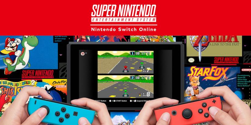 Nintendo Switch Online, ecco anche i classici SNES per gli abbonati Un'immagine promozionale dei giochi SNES su Nintendo Switch Online