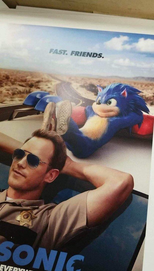 Sonic the Hedgehog - Poster Il nuovo poster di Sonic the Hedgehog