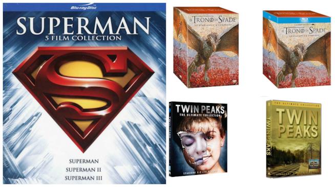 I migliori film e le migliori serie in vendita su Amazon nel Black Friday Un collage tra cofanetti e Blu-ray su Amazon