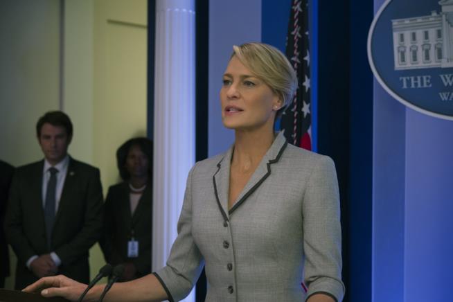 House of Cards 6 si farà senza Kevin Spacey L'attrice Robin Wright nei panni di Claire Underwood