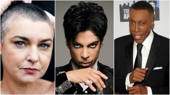 Sinéad O'Connor accusa Arsenio Hall della morte di Prince Primo piano di Prince, Sinéad O'Connor e Arsenio Hall
