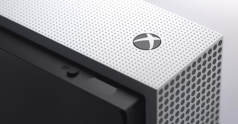 Microsoft: in arrivo una nuova Xbox senza lettore Blu-Ray Il logo di Xbox su Xbox One S
