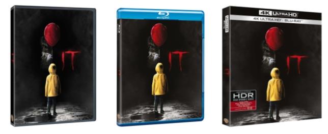 IT arriva in versione Home Video il 14 febbraio 2018 IT Home Video