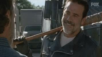 Negan e Lucille Negan con Lucille